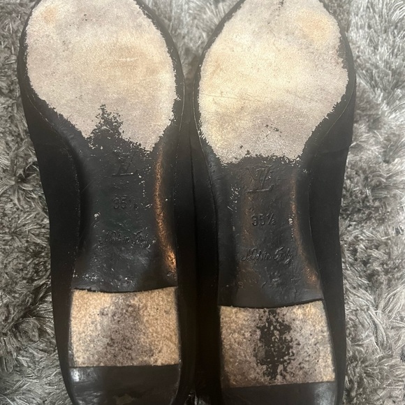 LOUIS VUITTON Bow & Tie Ballet Flats - Picture 10 of 12
